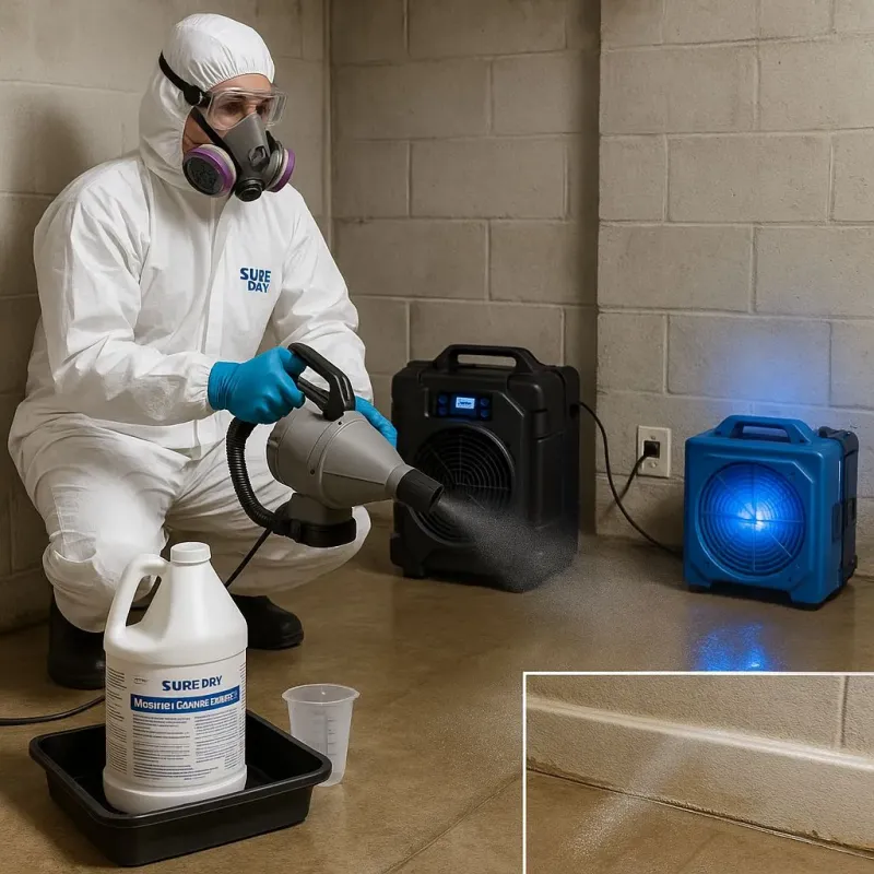 Sanitization and Odor Removal process in Olympia, WA