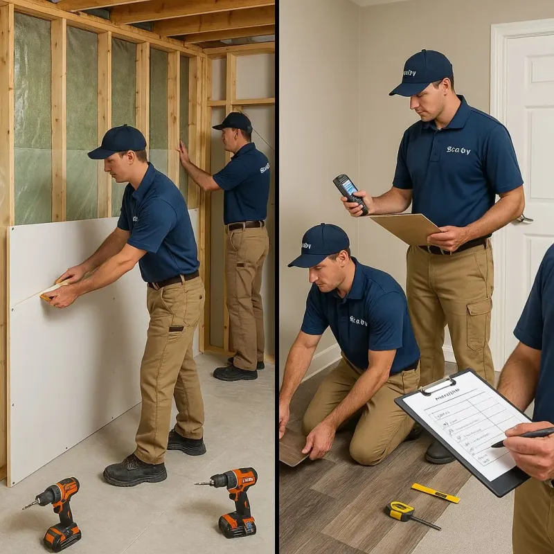 Repairs and Reconstruction process in Olympia, WA